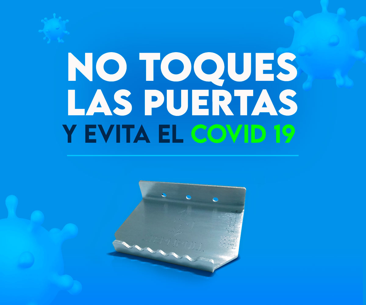 abrepuertas de pedal